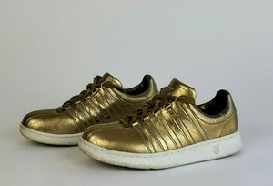 k swiss gold sneakers