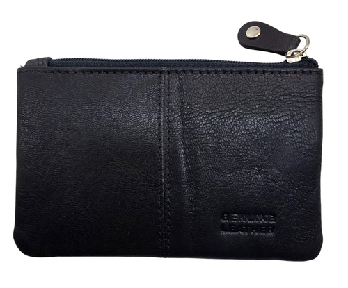 New Soft Genuine Leather Small Coin Purse Pouch Key Holder Wallet Card Holder - Picture 42 of 70