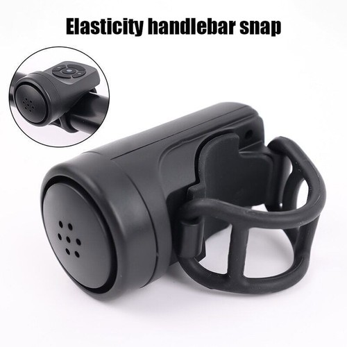 Bicycle Charging Horn 130dB Super Loud Electric Mountain Bike Bell Siren Horn - Picture 9 of 9
