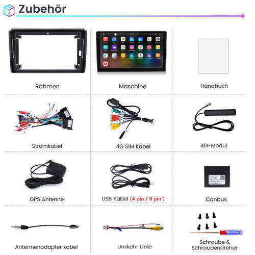 8+256G 8 kern Für Audi A3 S3 RS3 2003-2013 Android 13 CarPlay radio GPS WIFI 4G - Bild 13 von 13