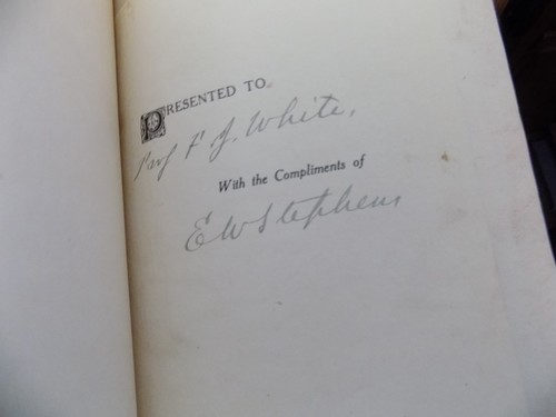 AROUND THE WORLD by E W Stephens - SIGNED - 1909 First Edition Hardcover Book - Picture 4 of 7
