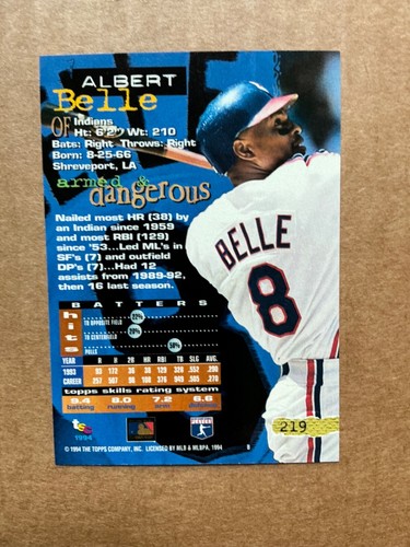 1994 Stadium Club RARE MEMBERS ONLY Factory Set Pick From 200 Players $1 - $5 Ea - Picture 105 of 503
