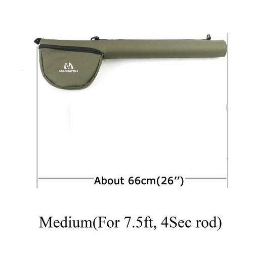 Estuche de caña de pescar con mosca cordura/carbono/caña de aluminio para cañas de 9 pies/10 pies 4 segundos - Imagen 18 de 23