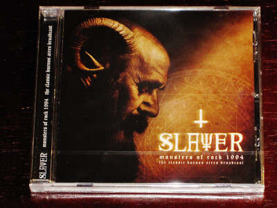 Slayer Monsters Of Rock 1994 - The Classic Buenos Aires Broadcast CD 2023 JC NEW