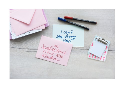 edding 1255 Stylo Calligraphie 3,5 Peintre Fibres - Différentes Couleurs au Choix - Photo 12/14