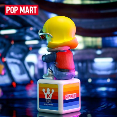 POPMART MOLLY Back to the future Kennyswork Figure Designer Toy 