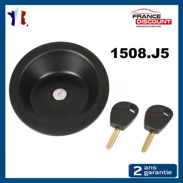 Kork Tank Kraftstoff + 2 SchlüSsel Kompatibel FüR Berlingo Partner Idem 1508J5-image