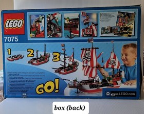 Lego 7075 Pirates Captain Redbeard's Pirate Ship 100% Complete w/📦+Instructions