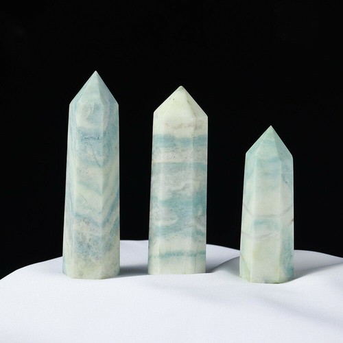 Varita hexagonal obelisco curativo Reiki punto torre cristal cuarzo natural 3~10 cm - Imagen 249 de 249