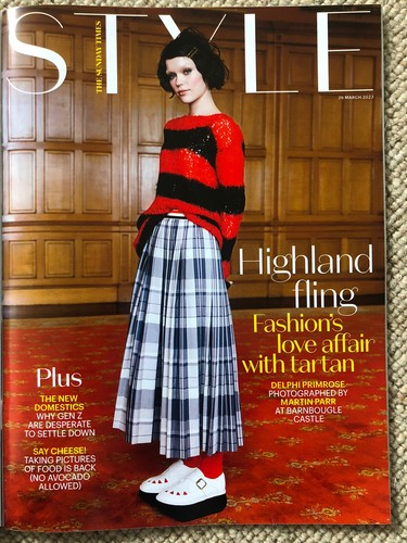 SUNDAY TIMES STYLE MAG NEW DELPH PRIMROSE COVER 26th MAR 2023