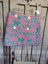 Lilly Pulitzer Mini Wrap Skirt Pre Owned