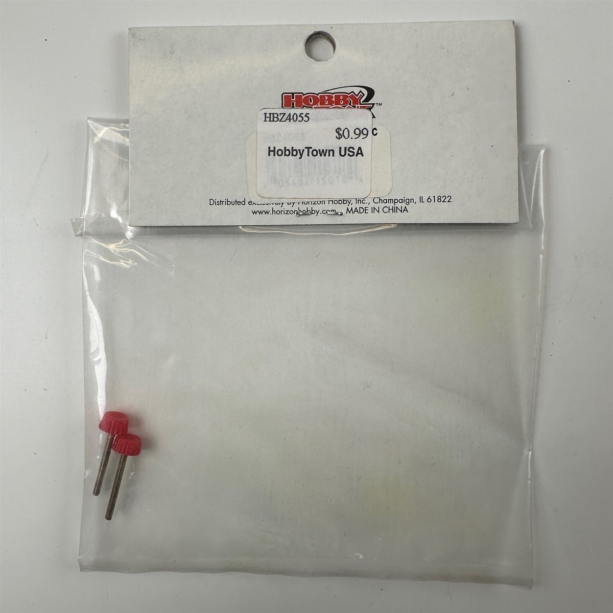 HobbyZone HBZ4055 FTB Red Tail Screws (2) NEW | eBay