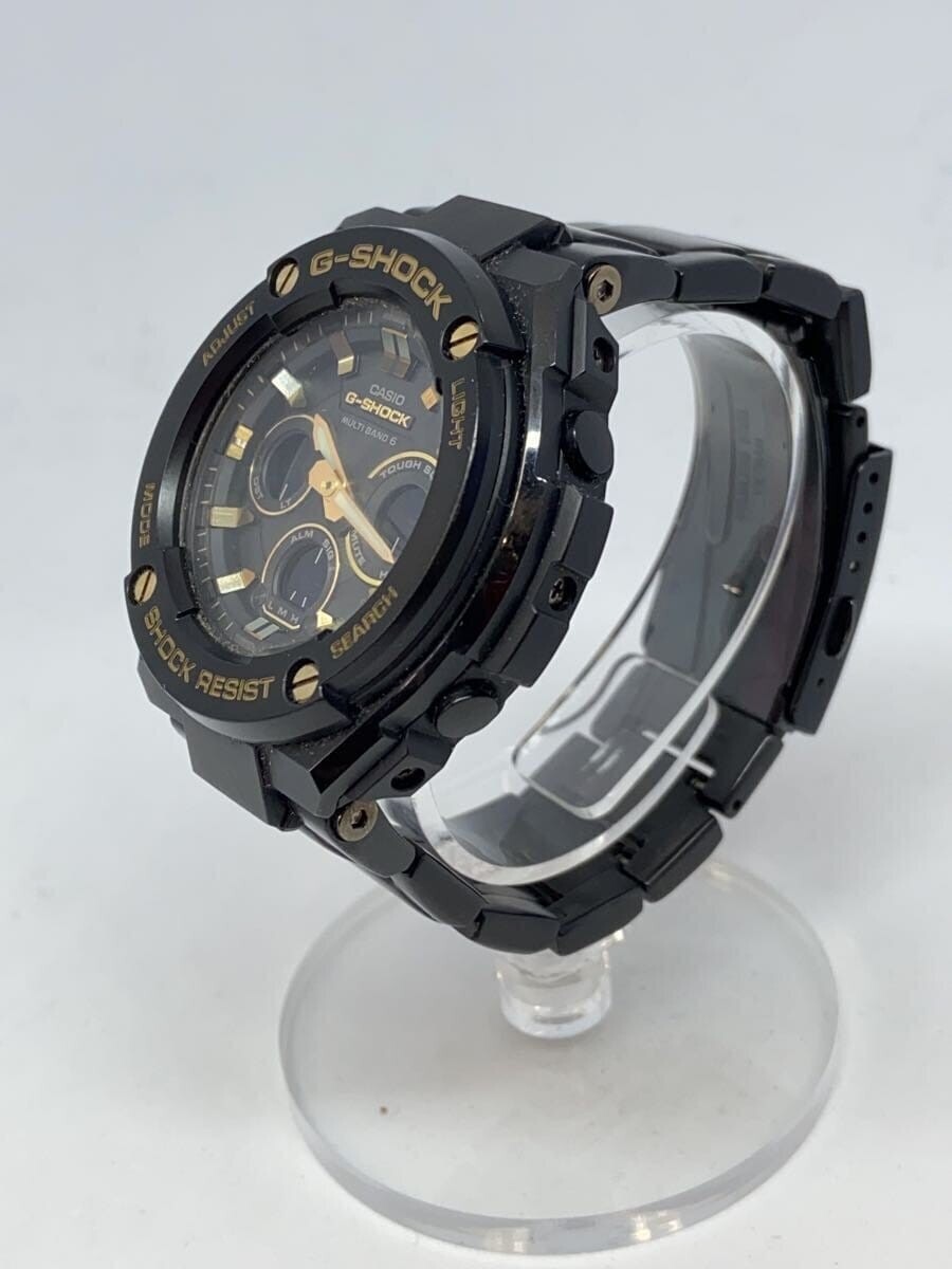 CASIO G-SHOCK GST-W300BD-1AJF Black Stainless Seel Solar