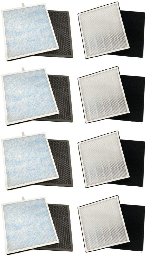 True HEPA Replacement For Renpho Air Purifier RP-AP001, RP-AP001S, RP-AP002 4 Pk