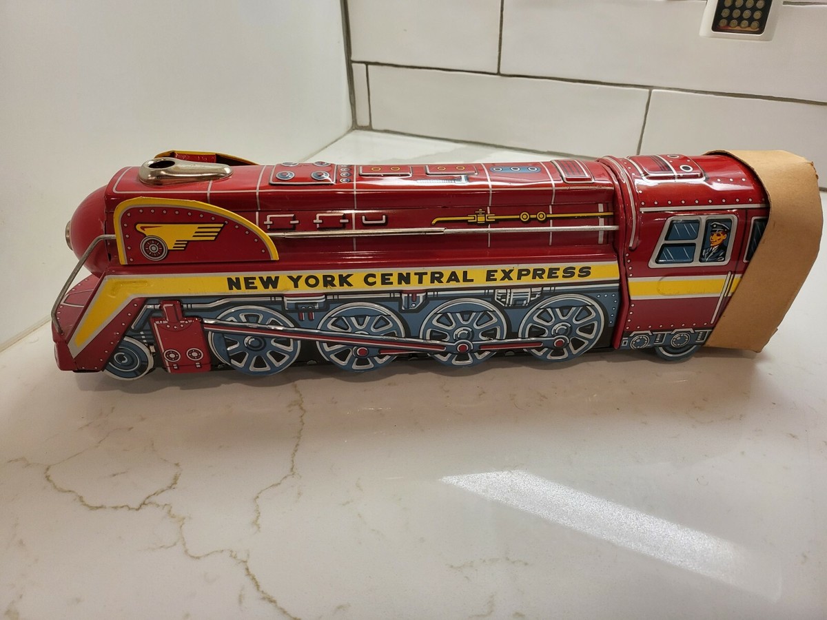 Vtg Rosko Toy New York Central Express Train Engine Rare Vtg Rosko Toy New York Central Express Train Engine Rare
