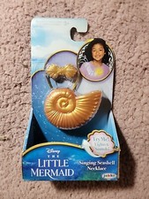 The Little Mermaid Live Action Ariel Singing Seashell Necklace
