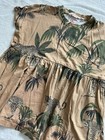 Munster Girls Dress Size 4 Cheetah And Palm Tree Print — photo 3