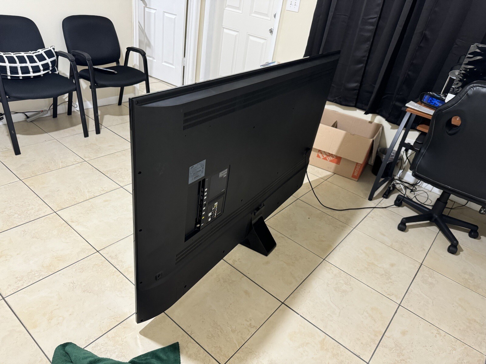 SAMSUNG 75 INCH 4K SMART TV UN75JU6500F (BACKLIGHT PROBLEM) eBay