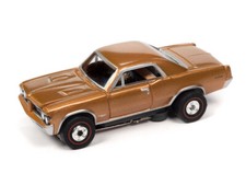 AUTO WORLD THUNDERJET SC390 1964 Pontiac GTO gold SLOT CAR