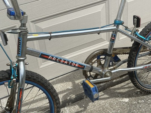 1985 Schwinn Predator P2200 Old School Chrome Bmx Bike - Picture 7 of 8