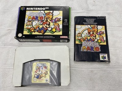 Paper Mario (PAL), Nintendo 64 Spiel N64 - Originalverpackt mit Handbuch CIB 