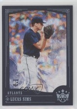 2018 Panini Diamond Kings Blue Frame Lucas Sims #86 0l2