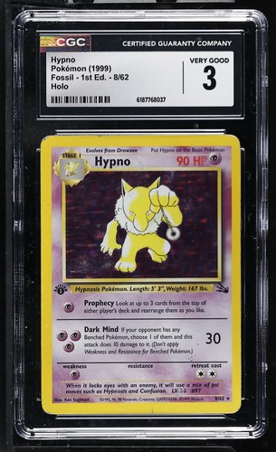 Hypno (1st Edition) graded CGC 3 for sale on eBay