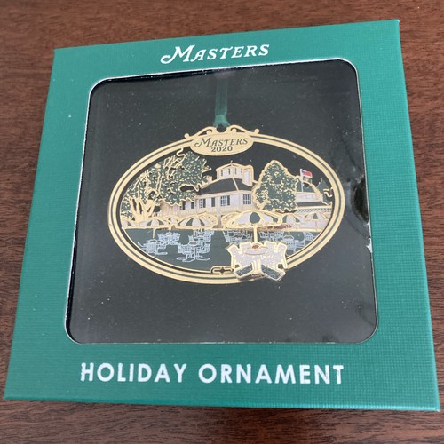 2020 Masters Golf Augusta National Clubhouse Terrasse Weihnachtsschmuck ~ SELTEN ~ Neu in OVP
