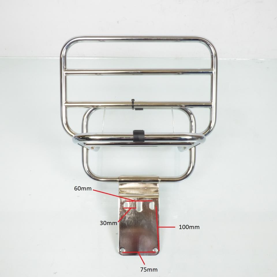 Porte bagage RMS chromé pour LML Star 150 code 610270M