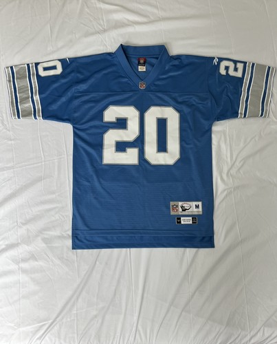 NFL Reebok Authentic Barry Sanders #20 Jersey Throwback ( M )