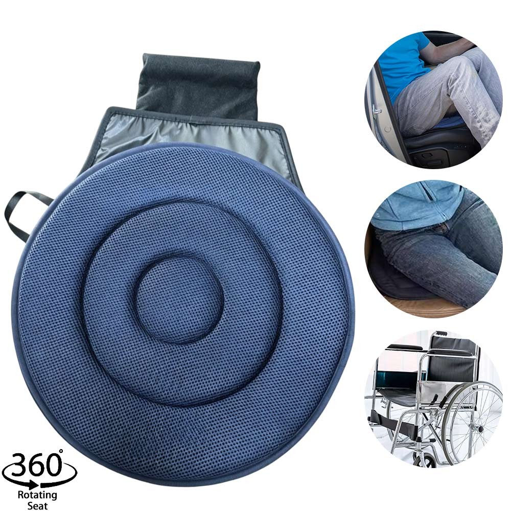Autositzkissen Drehbares Sitzkissen 360° Drehscheibe Drehsitzkissen Drehkissen