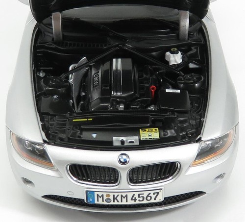 1:18 BMW E85 Z4 Roadster Silver Dealer Edition By Kyosho 80430144056 - Picture 7 of 7