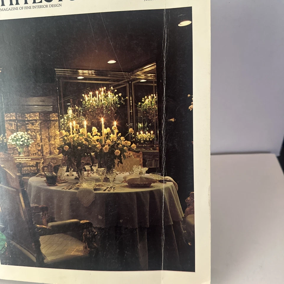 VTG Architectural Digest July August 1978 Pop Artist Roy Lichtenstein VG - Image 2 of 4