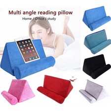 iPad Laptop Holder Tablet Multi-Angle Soft Pillow Lap Read Stand Phone Cushion