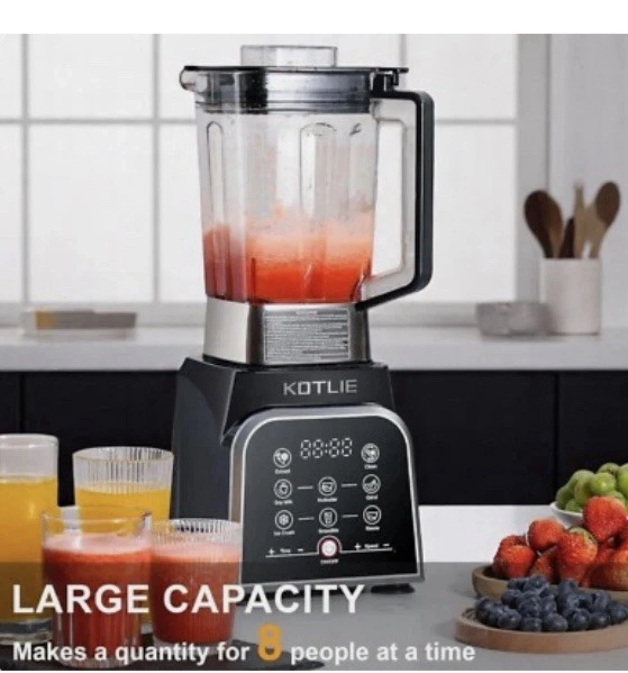 NEW KOTLIE BS-0212 2000W 2L 28000RPM Smoothie Maker Blender New in box
Opens in a new window or tab