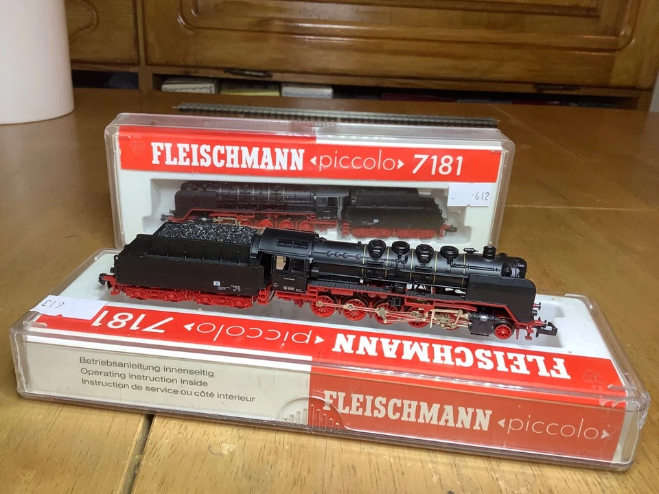 Fleischmann N Gauge 7181 DR 2-10-0 BR 50 Tender Locomotive 50 849 - Image 2 of 4