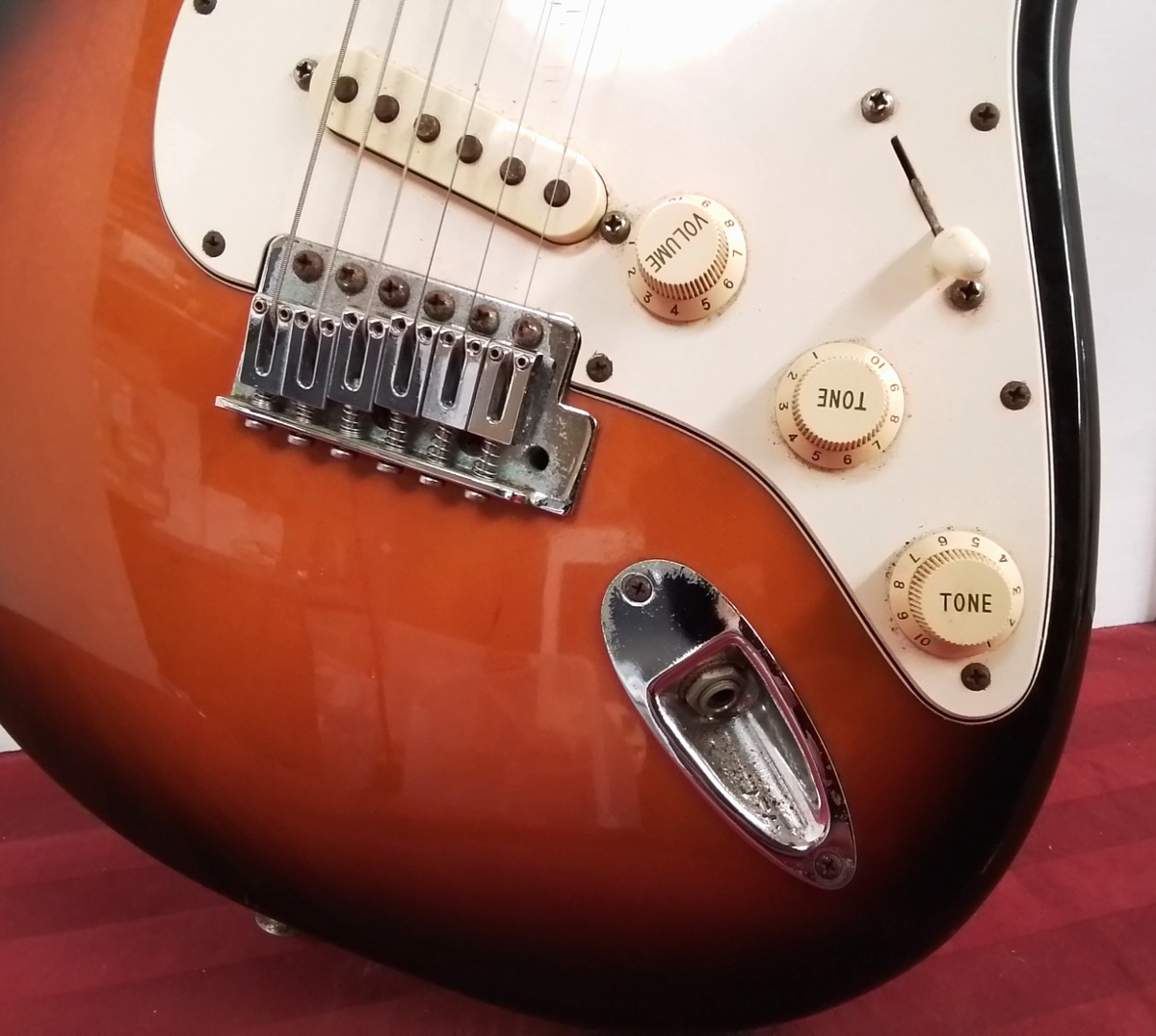 1996 Fender Mexico 50th Anniversary Sunburst Stratocaster