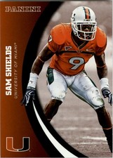 2015 Panini Miami #60 Sam Shields - NM-MT