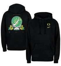 Nike Oregon Ducks x Grateful Dead Ducks Sideline Hoodie UO Mens Size XL NWT