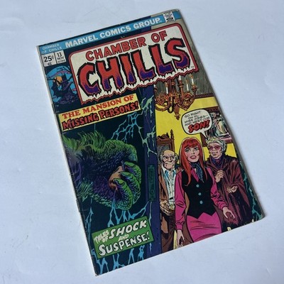 VTG 1974 Chamber of Chills #13 Mansions of Missing Persons-Creature Escapes
