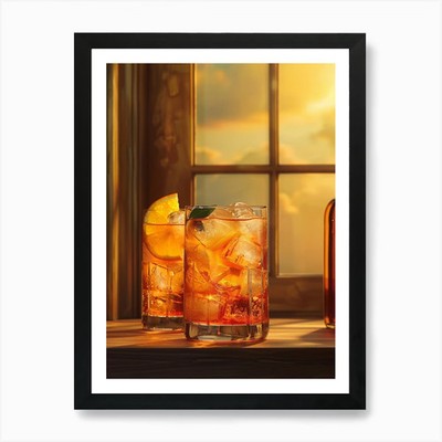 Aperol Spritz Art Print 192 Art Pri Framed Wall Art Poster Canvas Print Picture