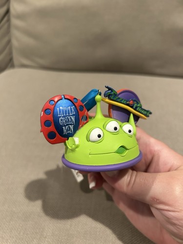 Disney Parks Alien Toy Story Mickey Mouse Ohr Hut Ornament kleine grüne Herren *LESEN - Bild 9 von 11