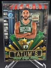 Jayson Tatum 2025-26 Bowman Chrome #HS-10 Hobby Stars