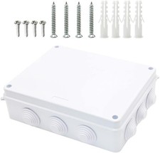 Outdoor Waterproof Junction Box IP65 ABS Plastic Electrical Enclosure MAKERELE