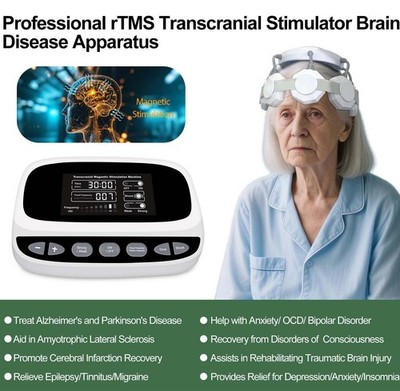 Repetitive Magnetic Wellness Machine for Headache Relief Chronic Pain Improve
