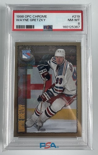 Wayne Gretzky #219 1998 O-Pee-Chee Chrome card