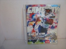 VINCENT JACKSON SAN DIEGO CHARGERS AUTOGRAPHED 12/28/08 GAMEDAY MAGAZINE