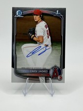 2025 Bowman Draft Chase Shores 1st Chrome Auto #CPA-CS Los Angeles Angels
