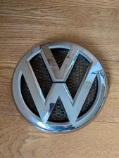 VW AMAROK 2010-2017 GENUINE FRONT BUMPER GRILL CHROME LOGO EMBLEM BADGE