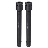 "2 StüCk FüR Impact Stecknuss-VerläNgerung 3/4\" Antrieb 10\" Adapter Schwarz"